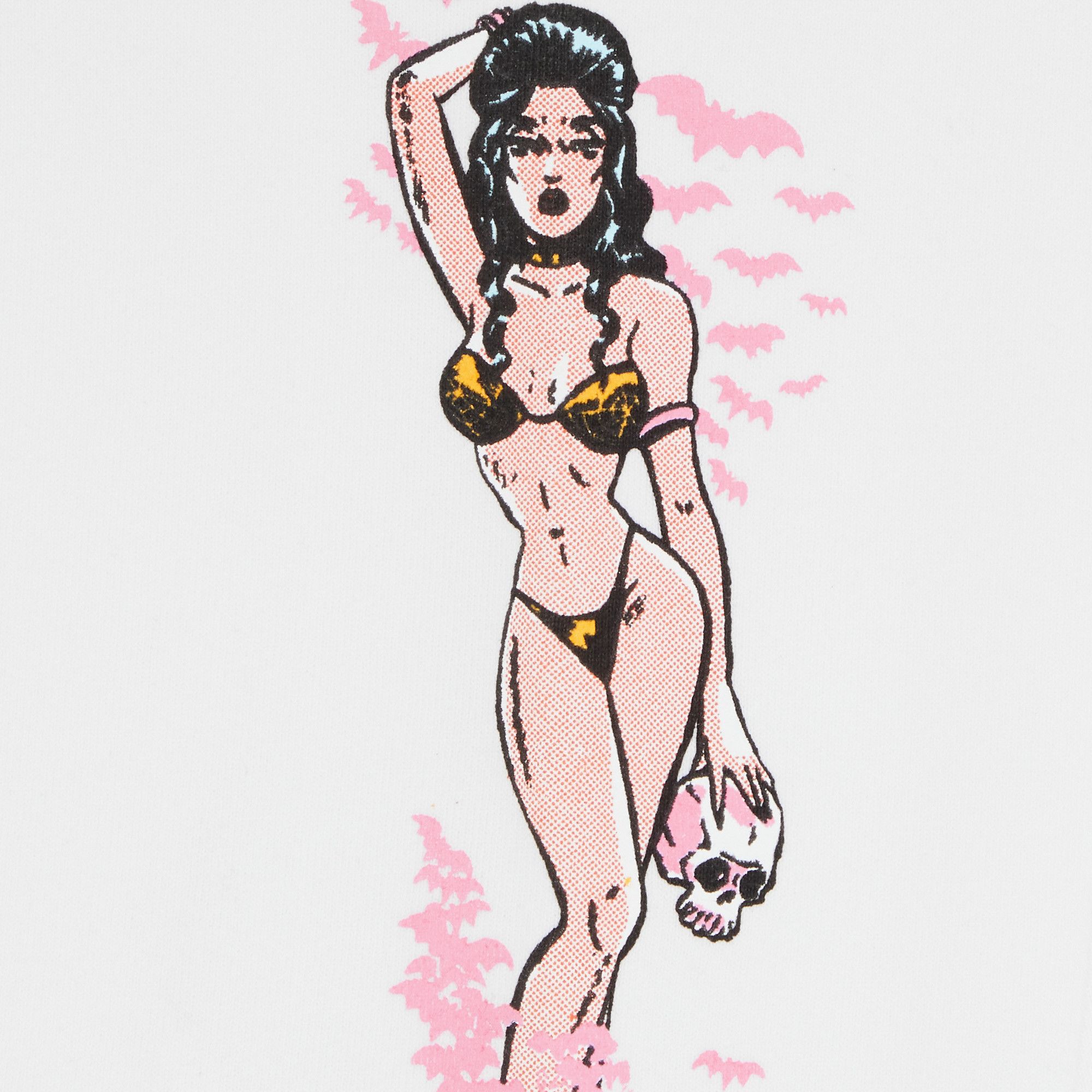 Buy Chrome Hearts x Deadly Doll Crewneck 'White/Pink' - 1383