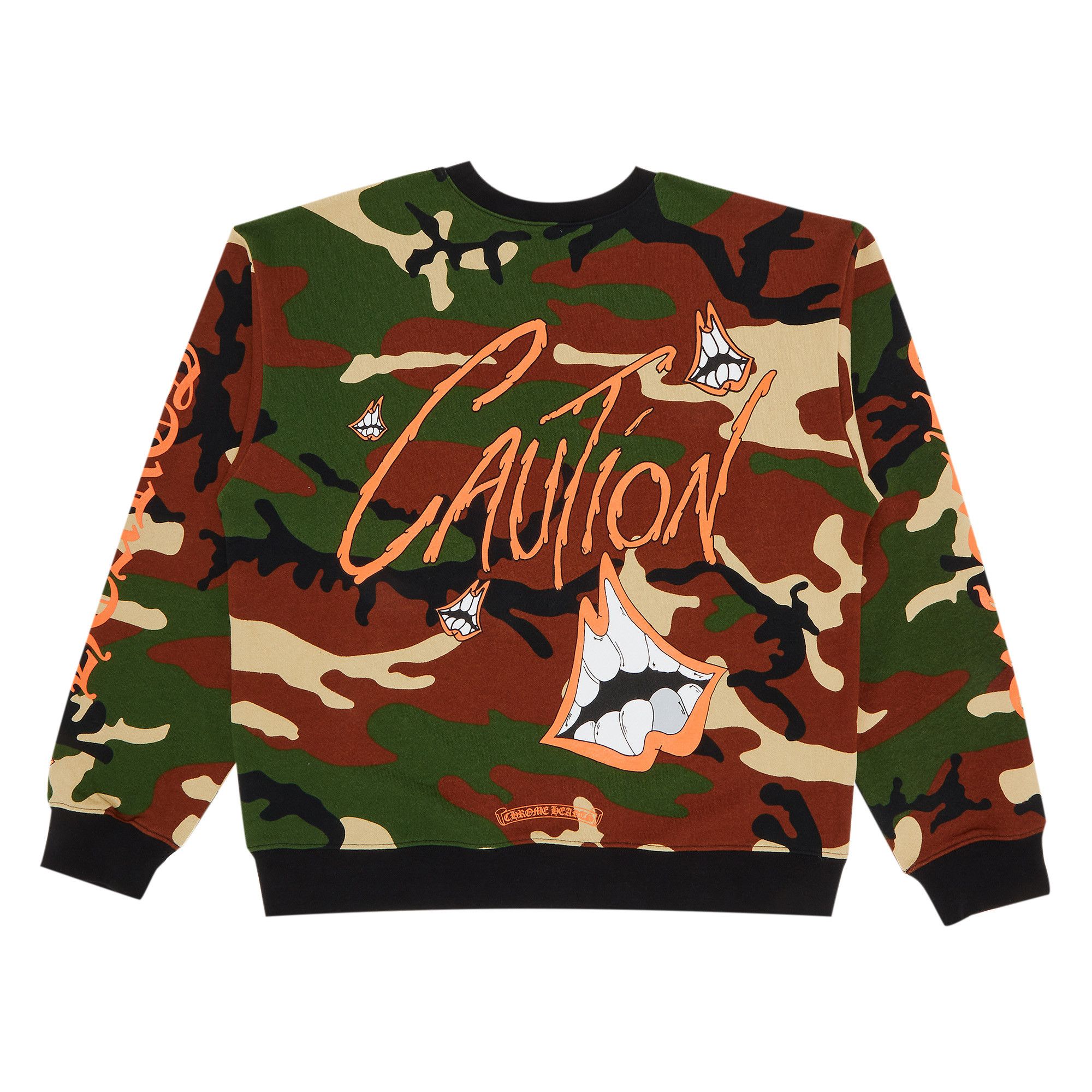 Size l Chrome Hearts x Matty Boy Crewneck 'Camo'