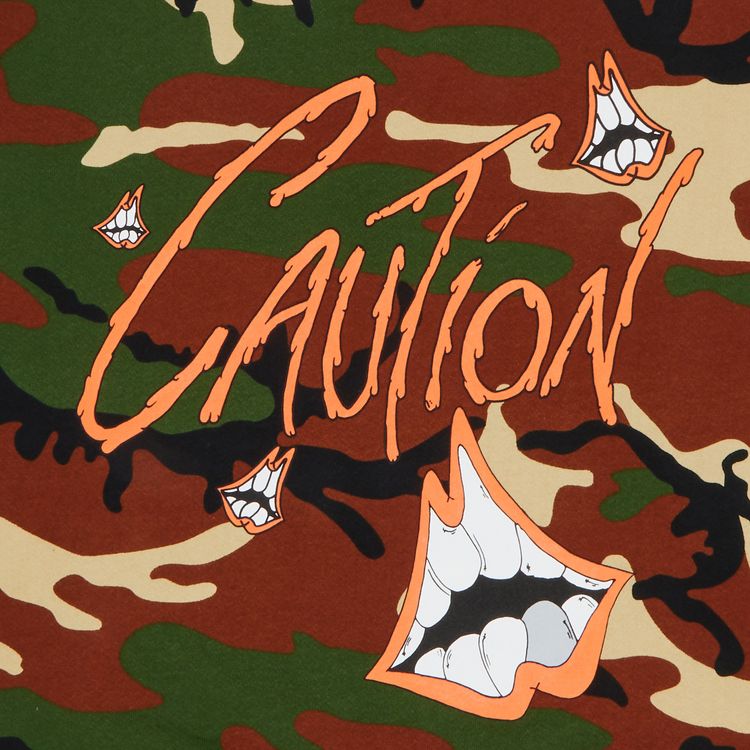 Chrome Hearts x Matty Boy CAUTION Crewneck Camo
