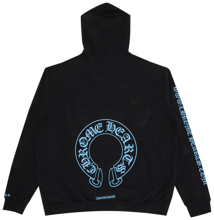Chrome Hearts Online Exclusive Hoodie BlackBlue
