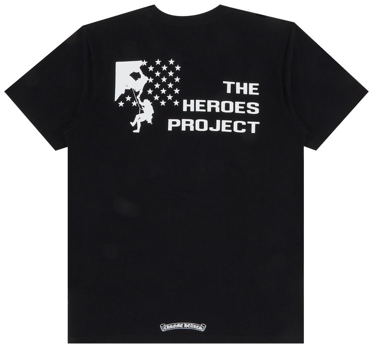 Chrome Hearts The Heroes Project T Shirt Black