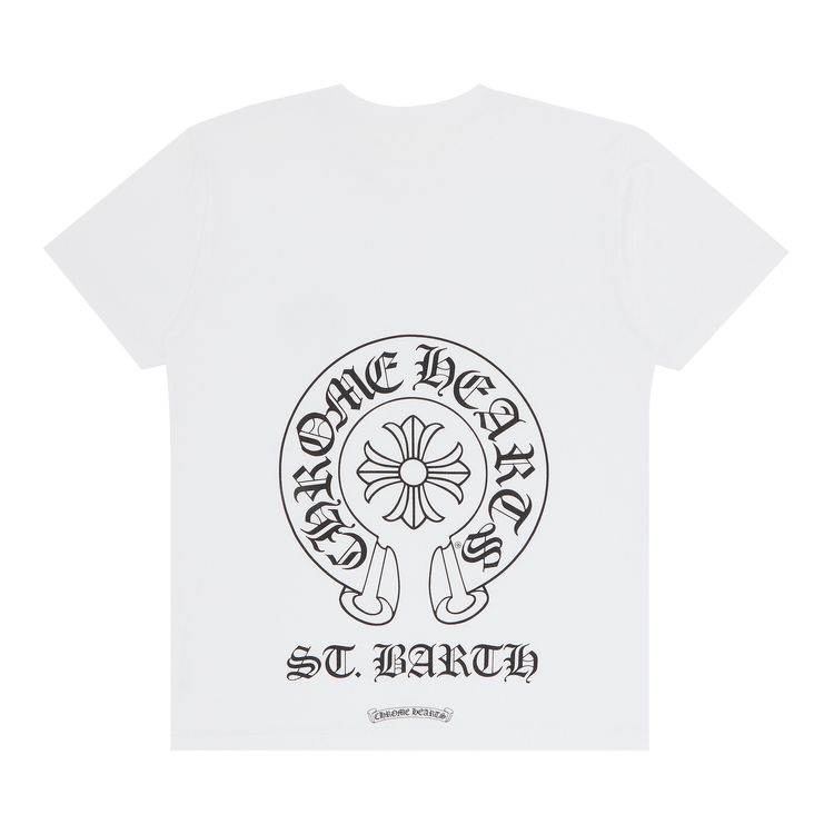 Chrome Hearts St Barths Exclusive Horseshoe T Shirt White