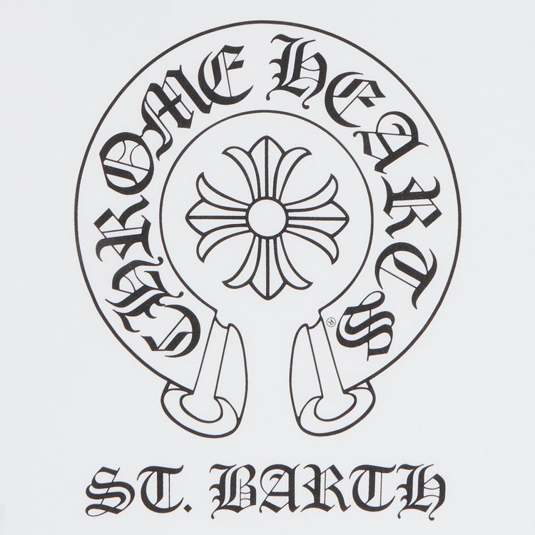 Chrome Hearts St Barths Exclusive Horseshoe T Shirt White