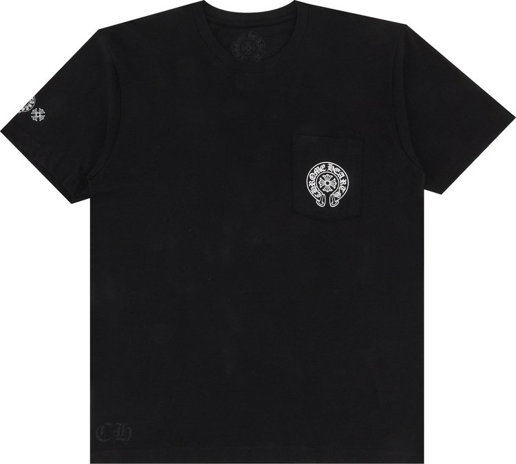 Chrome Hearts Gradient Logo T-Shirt 'Black/Multicolor'