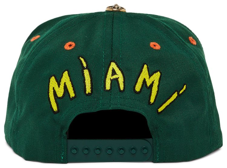 Chrome Hearts Miami Exclusive Baseball Hat OrangeYellowGreen