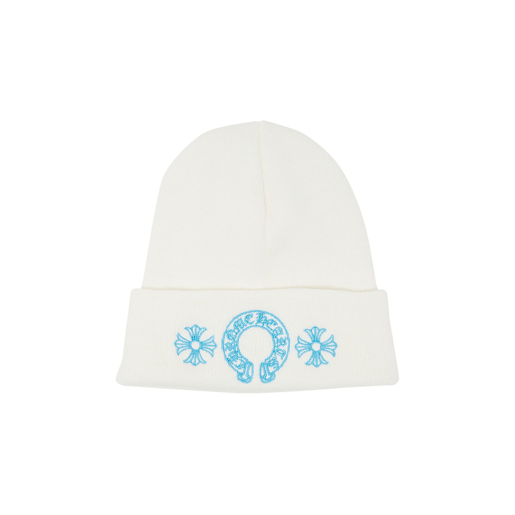 Buy Chrome Hearts Miami Exclusive Horseshoe Beanie 'White Buy Chrome Hearts Miami Exclusive Horseshoe Beanie 'White