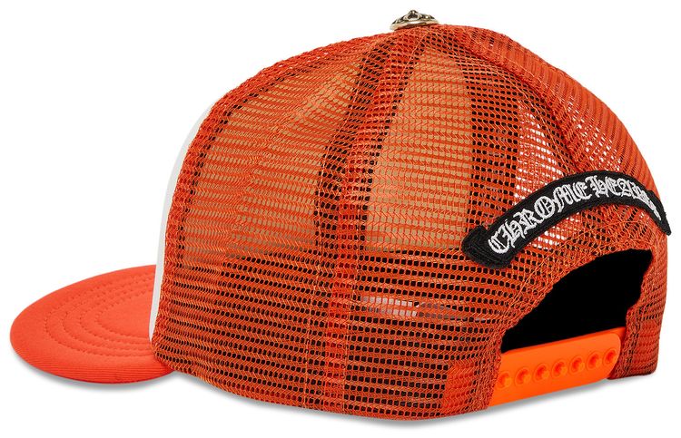 Chrome Hearts Sex Records It Is What It Is Trucker Hat Orange