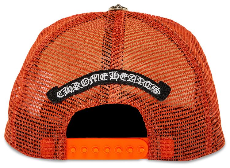 Chrome Hearts Sex Records It Is What It Is Trucker Hat Orange