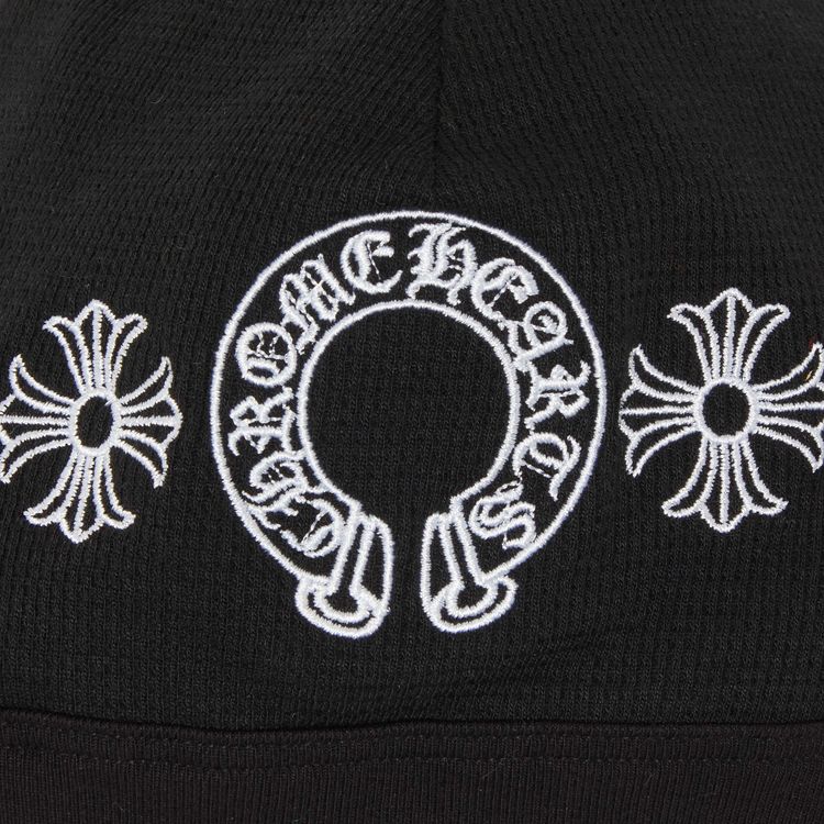 Chrome Hearts Biker Thermal Horseshoe Beanie Black