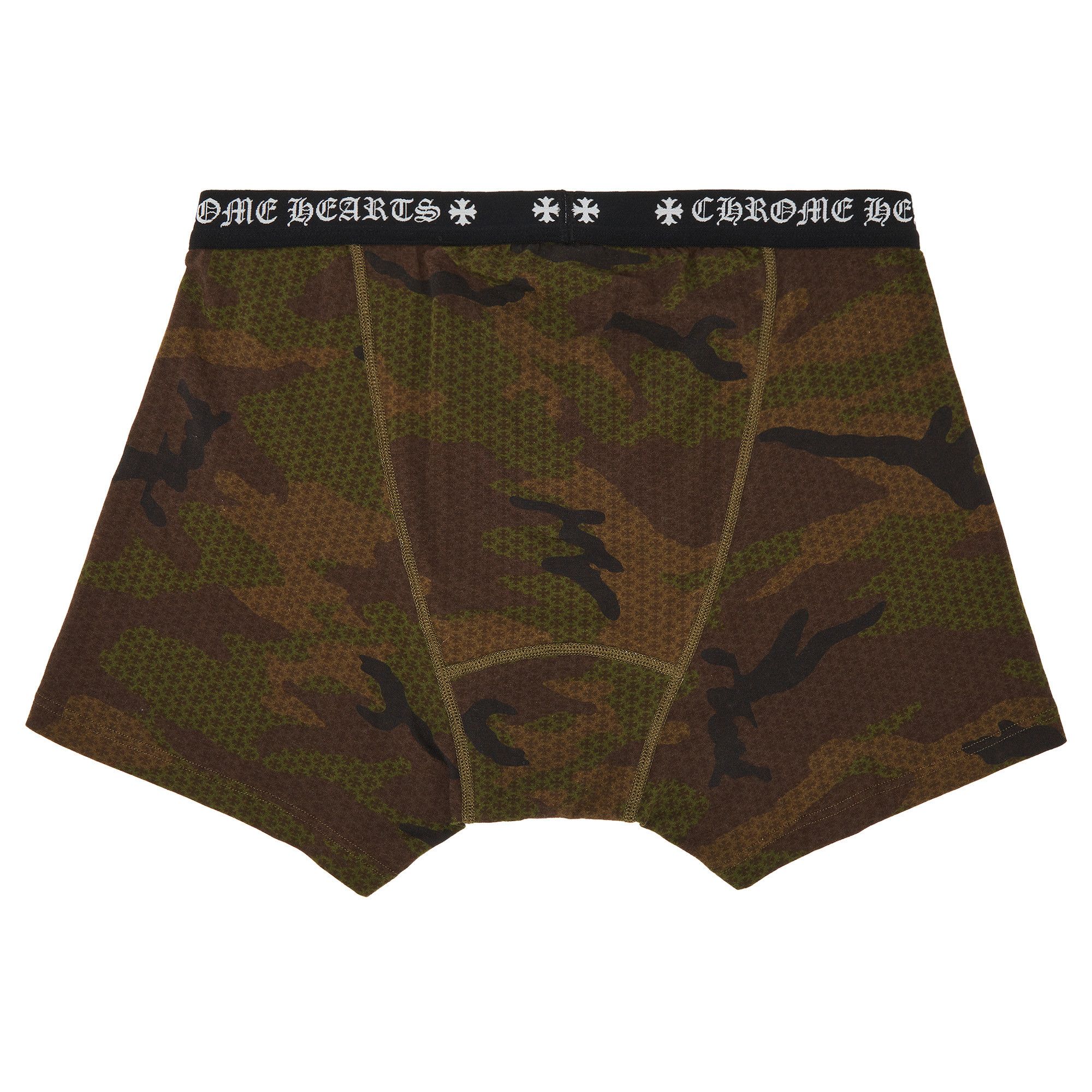 Chrome Hearts Black Boxer Brief Shorts - Size M - 100