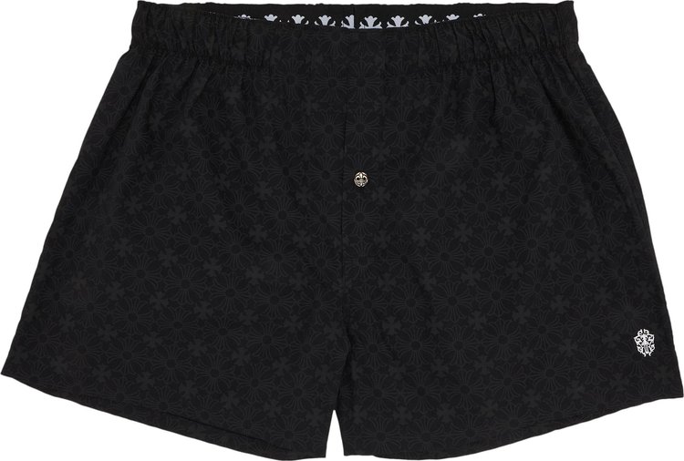 Chrome Hearts Black Boxer Brief Shorts - Size Medium 100