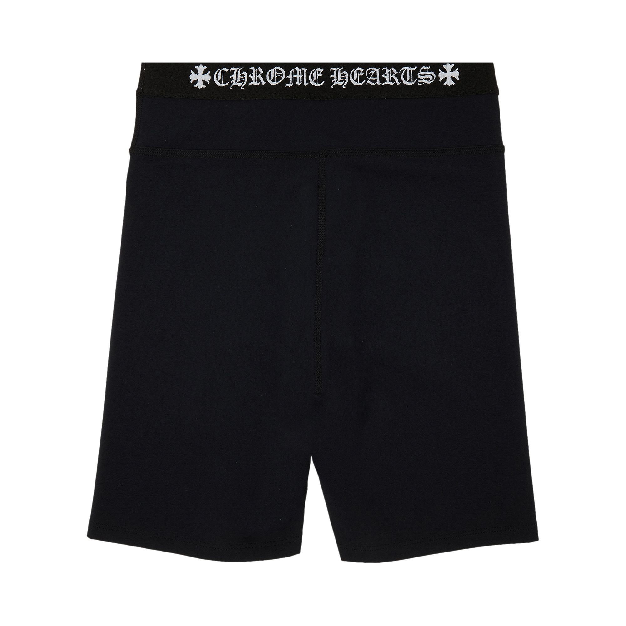 入手困難◆送料込♪【CHROME HEARTS】RIBBED BIKER SHORT Buy Chrome Hearts Biker Shorts 'Black' - 1383 100000202BS