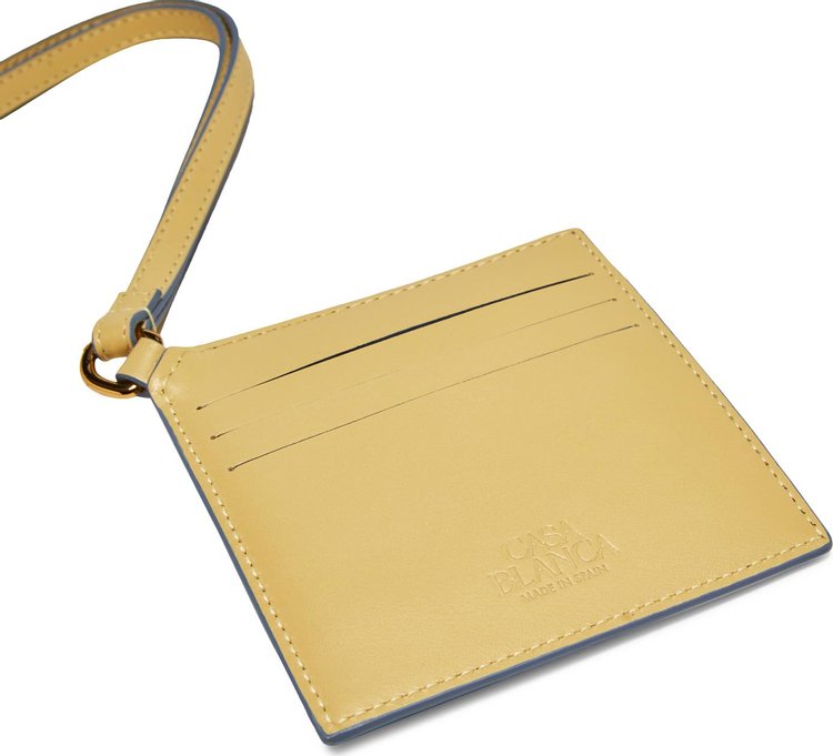 Casablanca Card Holder Yellow