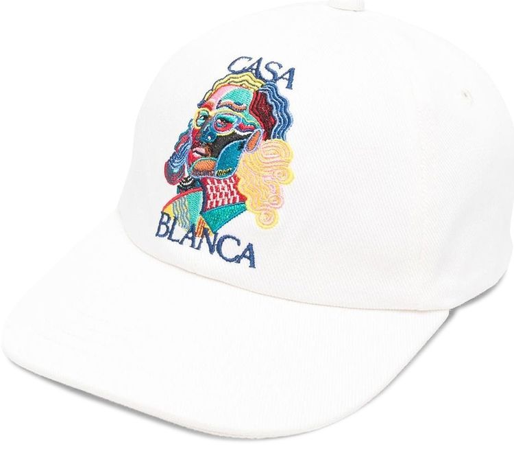 Casablanca Embroidered Cap Masao San