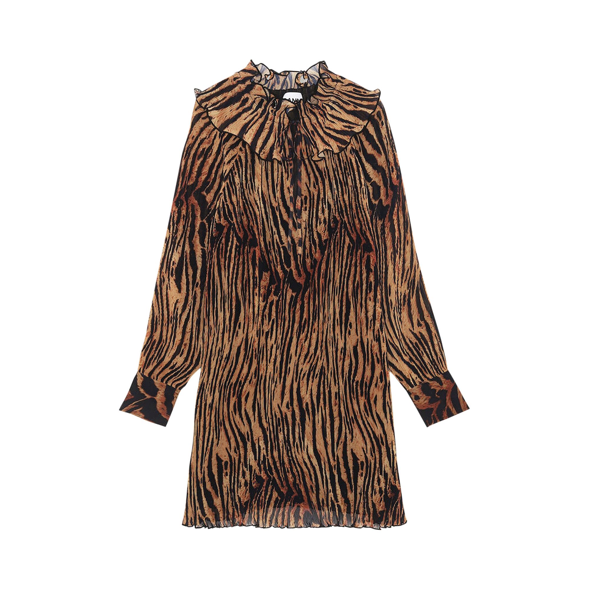 Ganni tigers eye dress hotsell