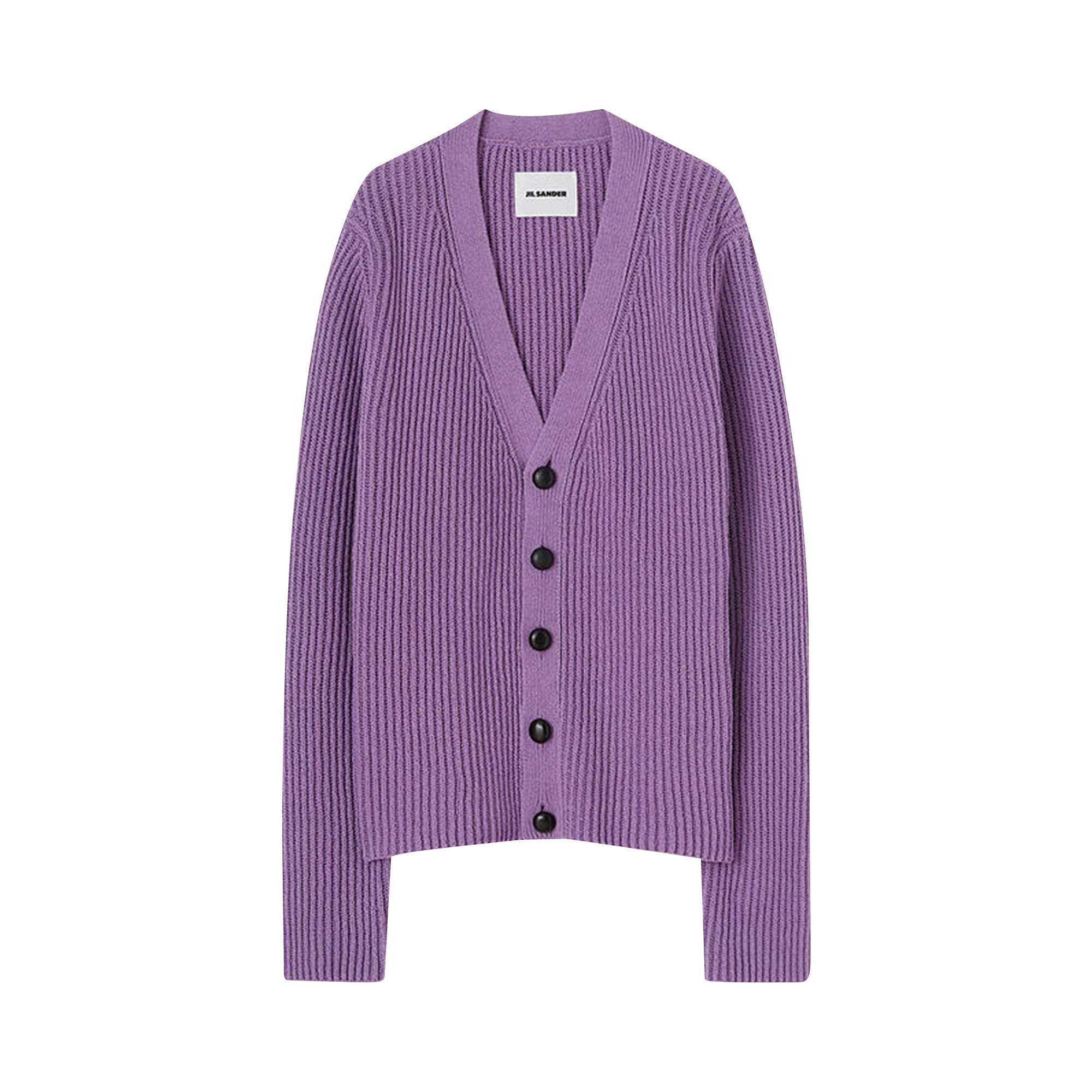 Buy Jil Sander Cardigan 'Purple' - JSMU751012 MUY21118 516 | GOAT
