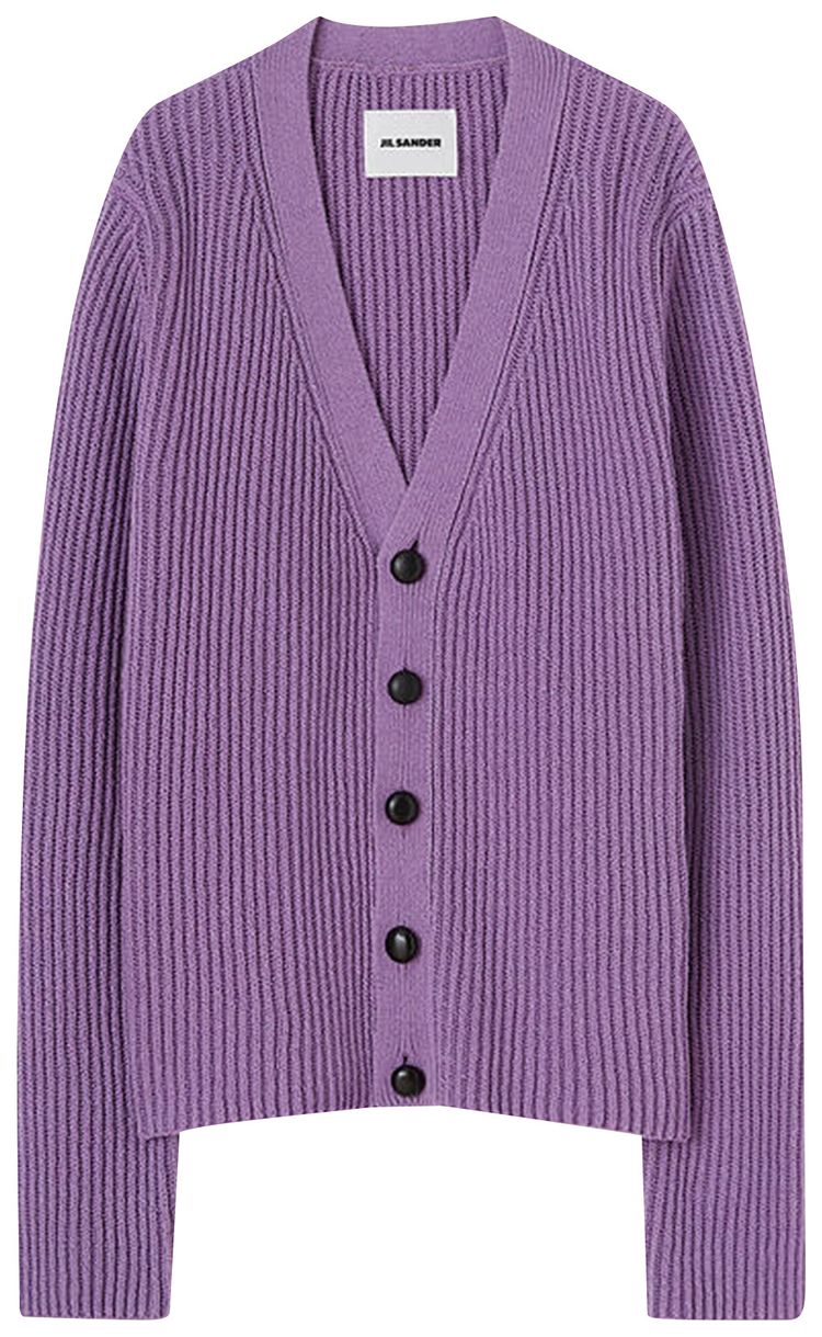 Jil Sander Cardigan Purple