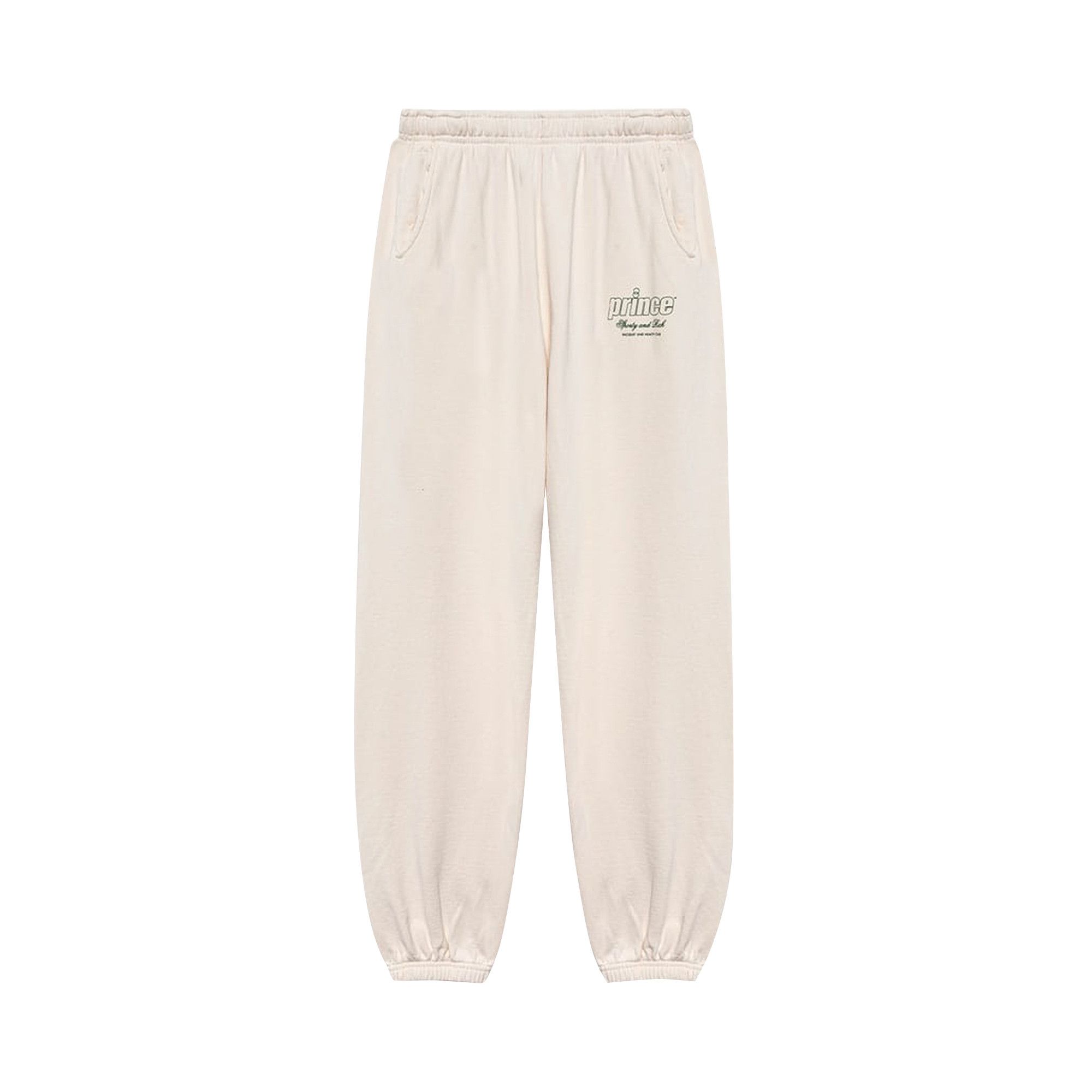 Buy Sporty & Rich Prince Health Sweatpants 'Cream