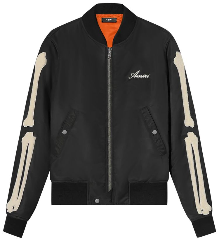 Amiri Bones Bomber Black