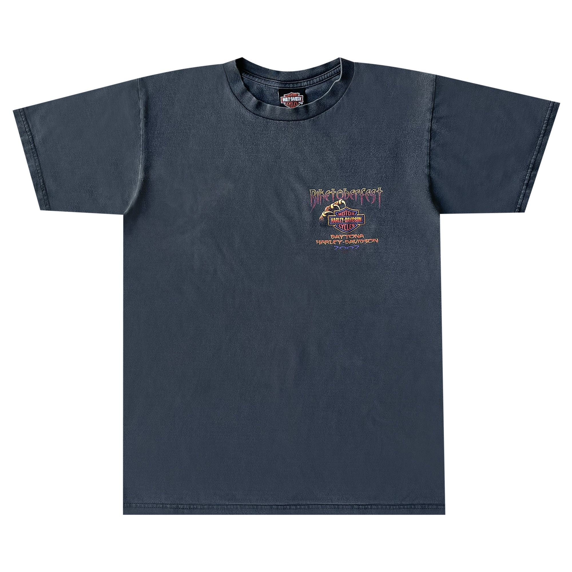Buy Vintage Harley Davidson 2002 Daytona Beach Tee 'Black