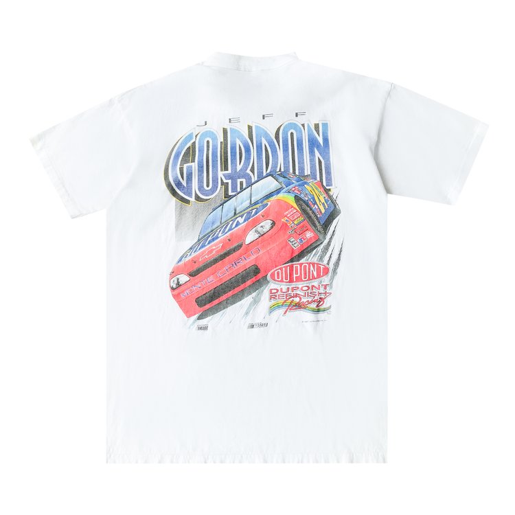 Vintage 1997 NASCAR Jeff Gordon Tee White