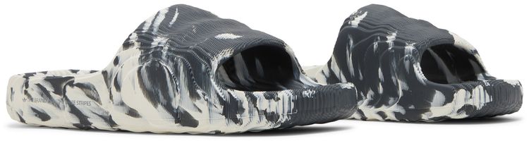 Adidas Adilette 22 Slides Carbon Aluminium