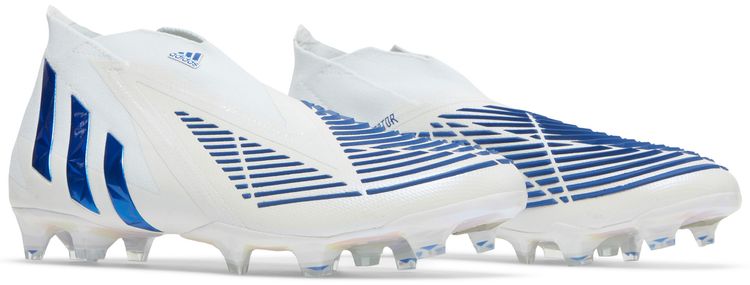 Adidas Predator Edge FG White Hi Res Blue