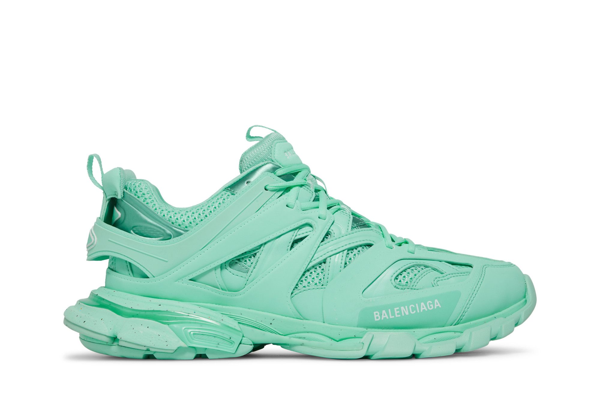 Neon green balenciaga sale trainers
