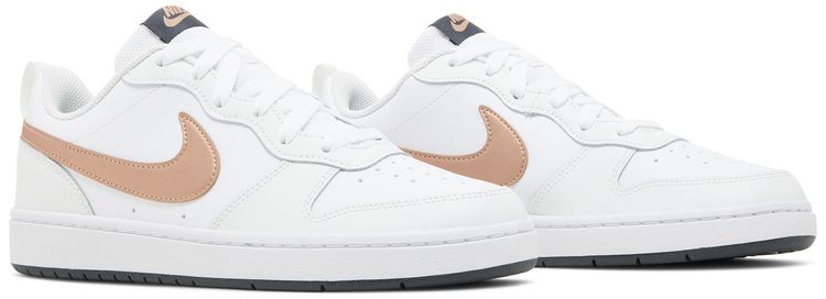 Nike Court Borough Low 2 GS White Metallic Red Bronze