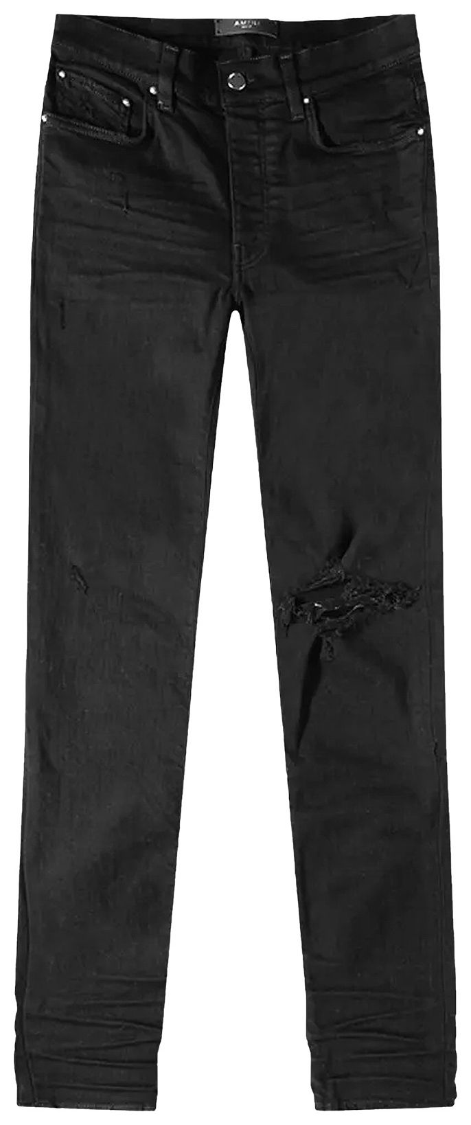 Amiri Broken Jean Black