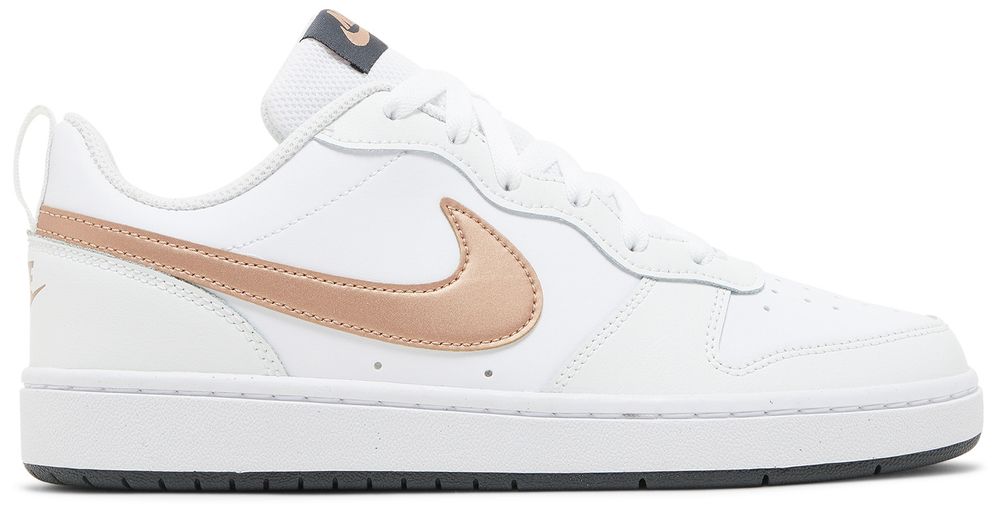 Nike Court Borough Low 2 Gs 'white Metallic Red Bronze'