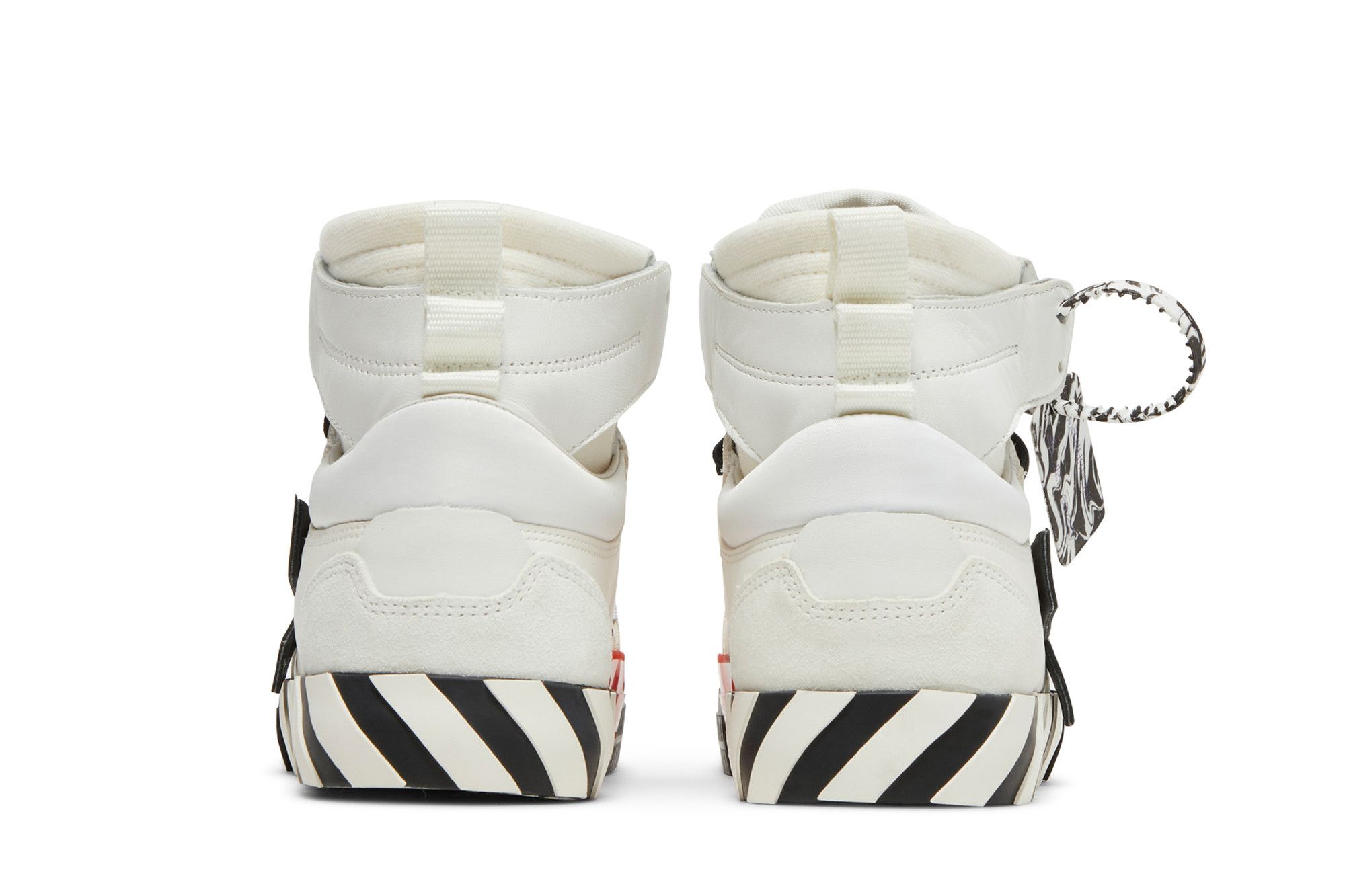 スニーカー Off-White OMIA225F21LEA001 HIGH TOP VULCANIZED Sneakers Buy Off-White Vulc Sneaker High 'White Black