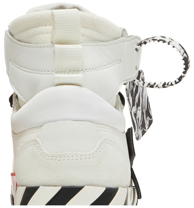 Off White Vulc Sneaker High White Black