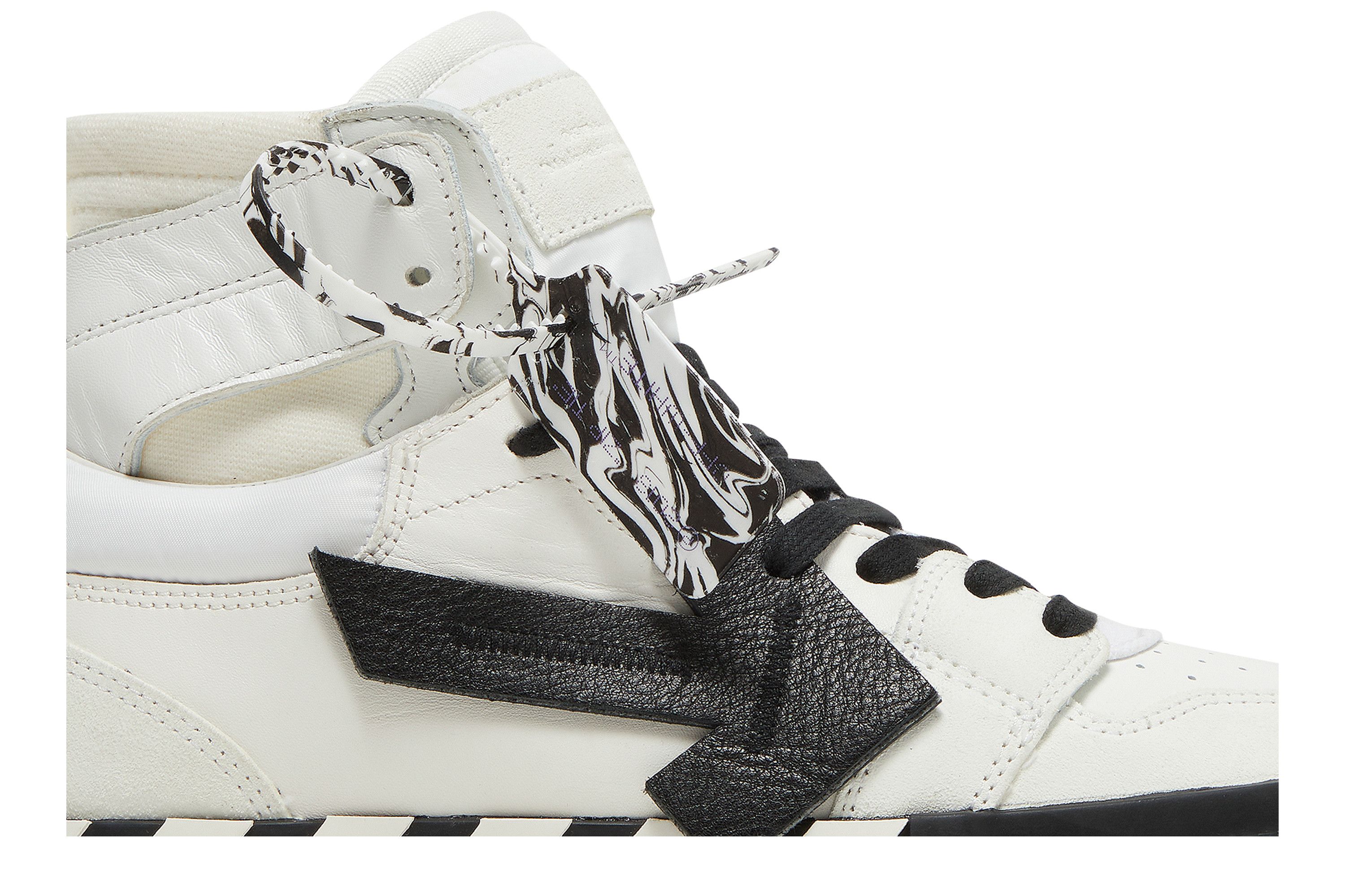 Buy Off-White Vulc Sneaker High 'White Black
