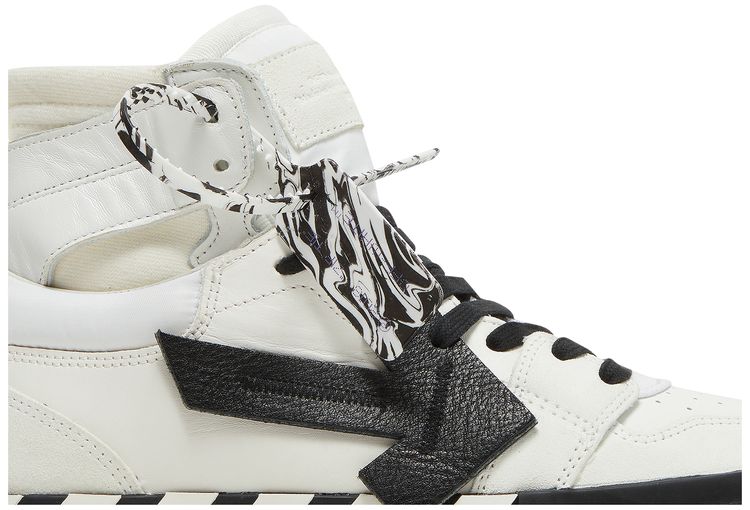 Off White Vulc Sneaker High White Black