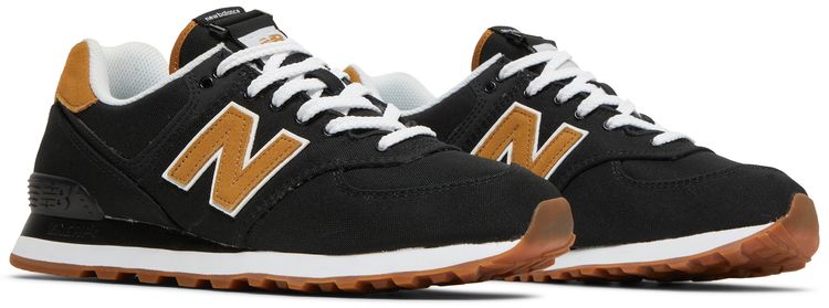 New Balance 574 Black Workwear