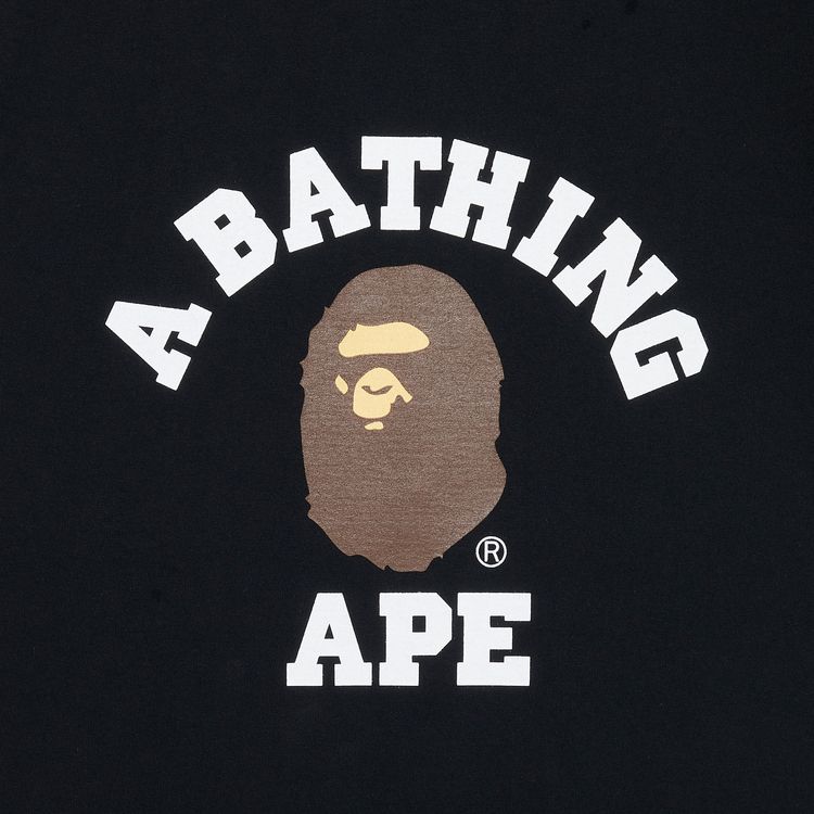 BAPE College Tee Black