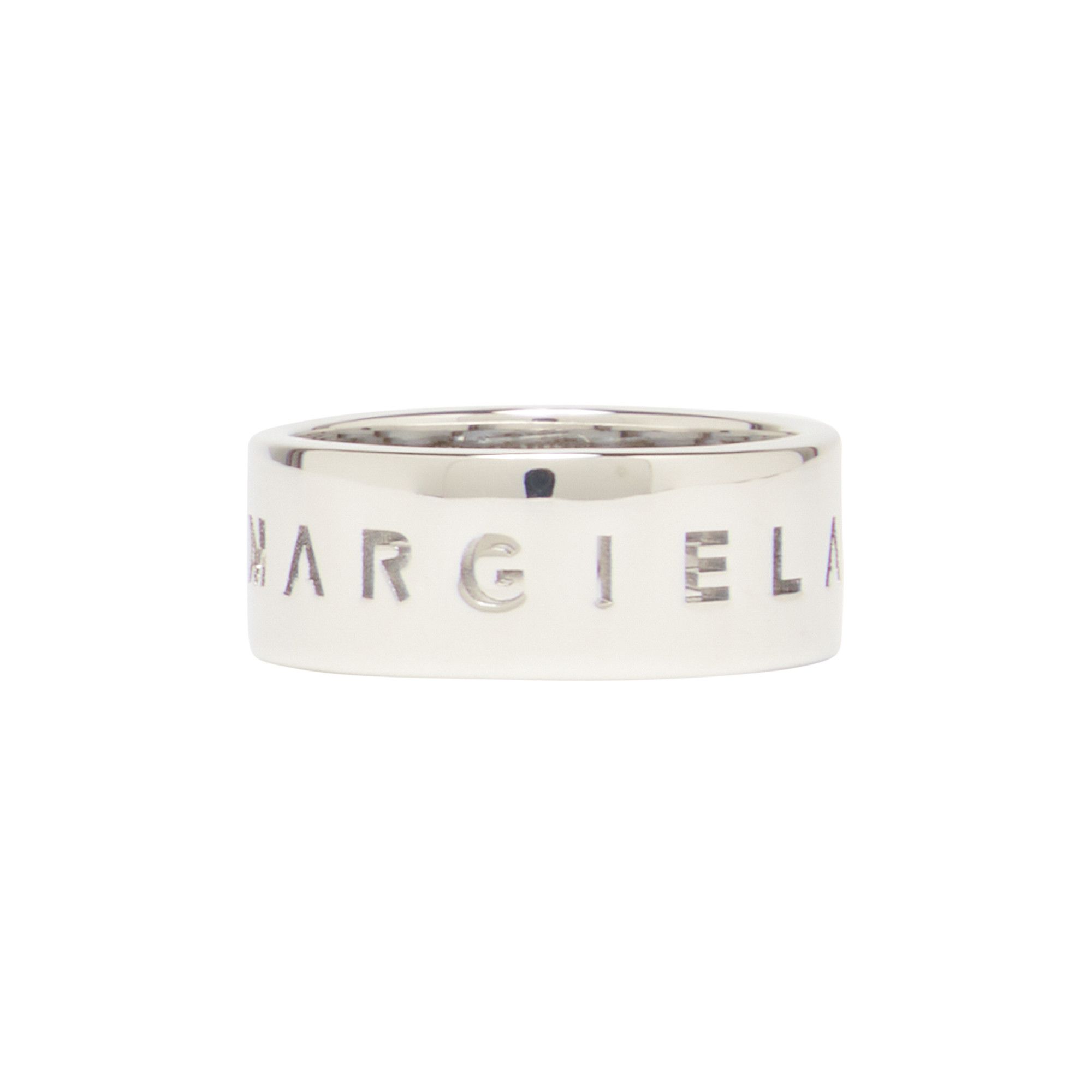 Buy MM6 Maison Margiela Ring 'Polished Palladio' - SM6UQ0017
