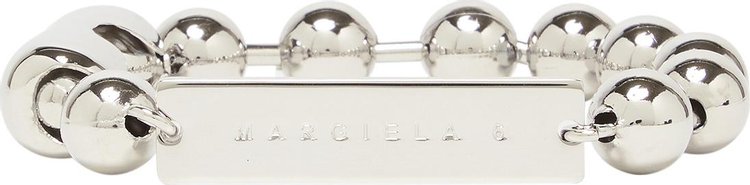 MM6 Maison Margiela Bracelet Polished Palladio