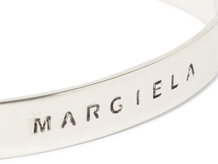 MM6 Maison Margiela Cuff Polished Palladio