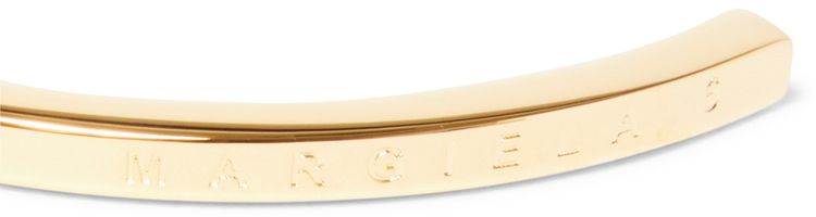 MM6 Maison Margiela Cuff Yellow Gold Polished Plating