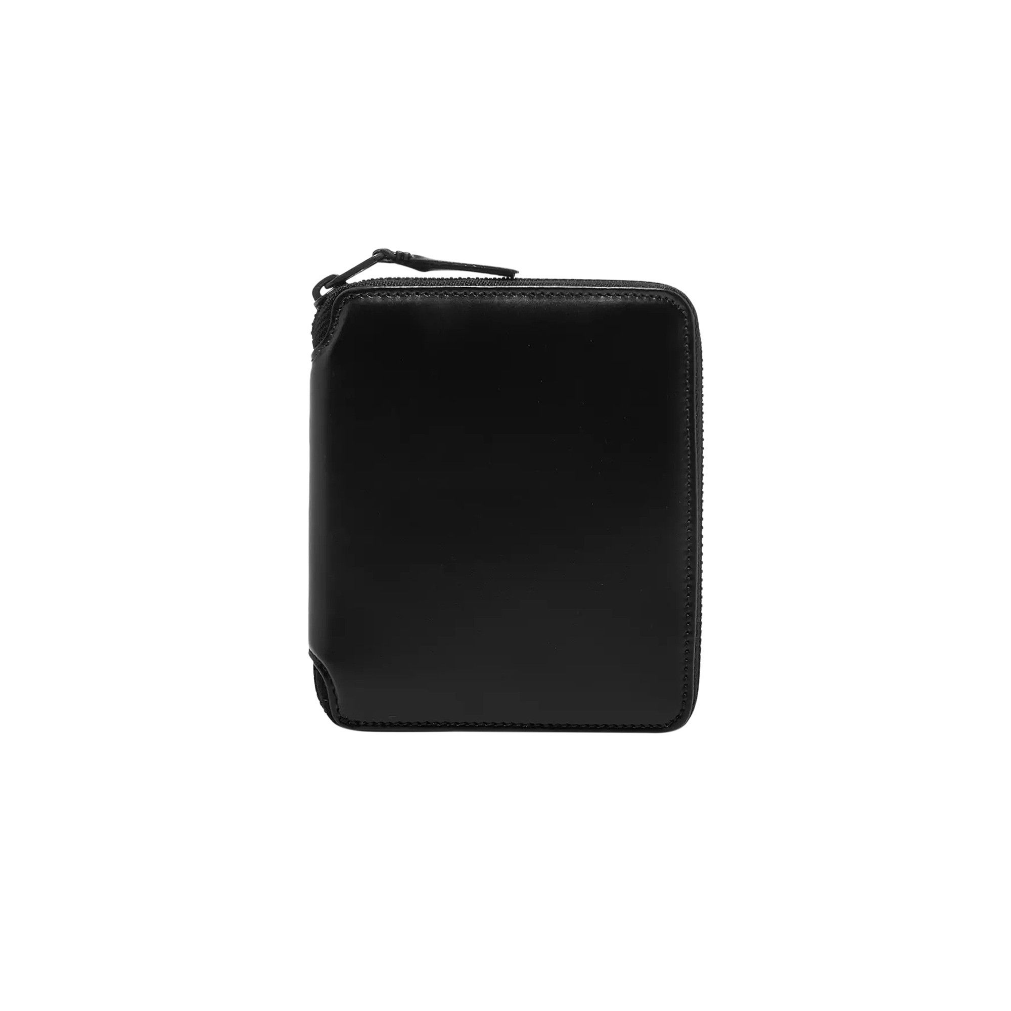 Buy Comme des Garcons Leather Wallet Black SA2100VB 1 BLAC GOAT IT