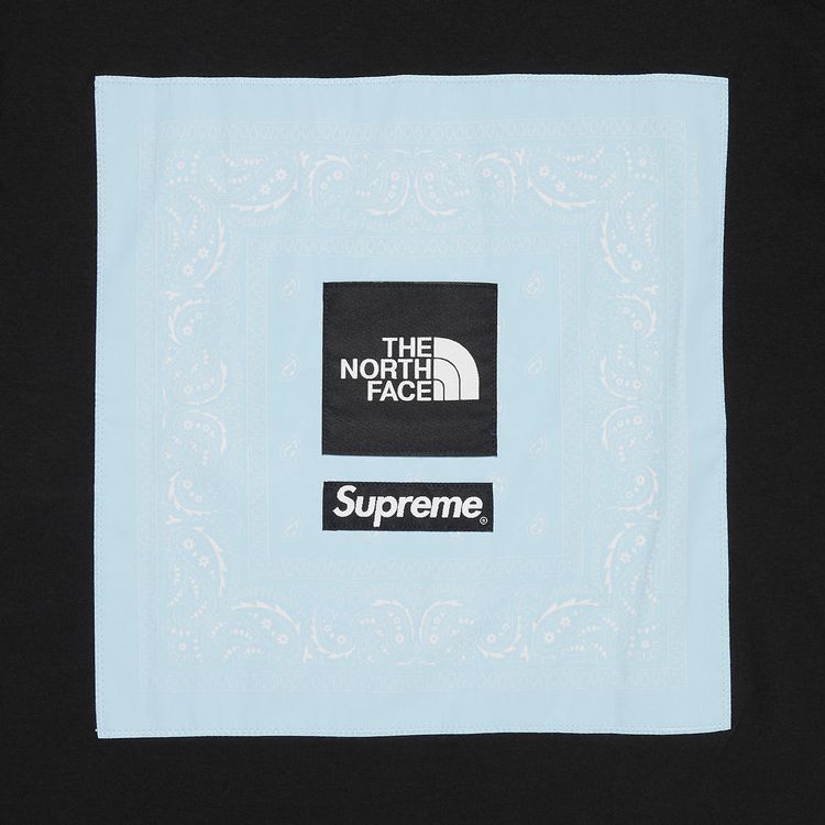 Supreme x The North Face Bandana Tee Black