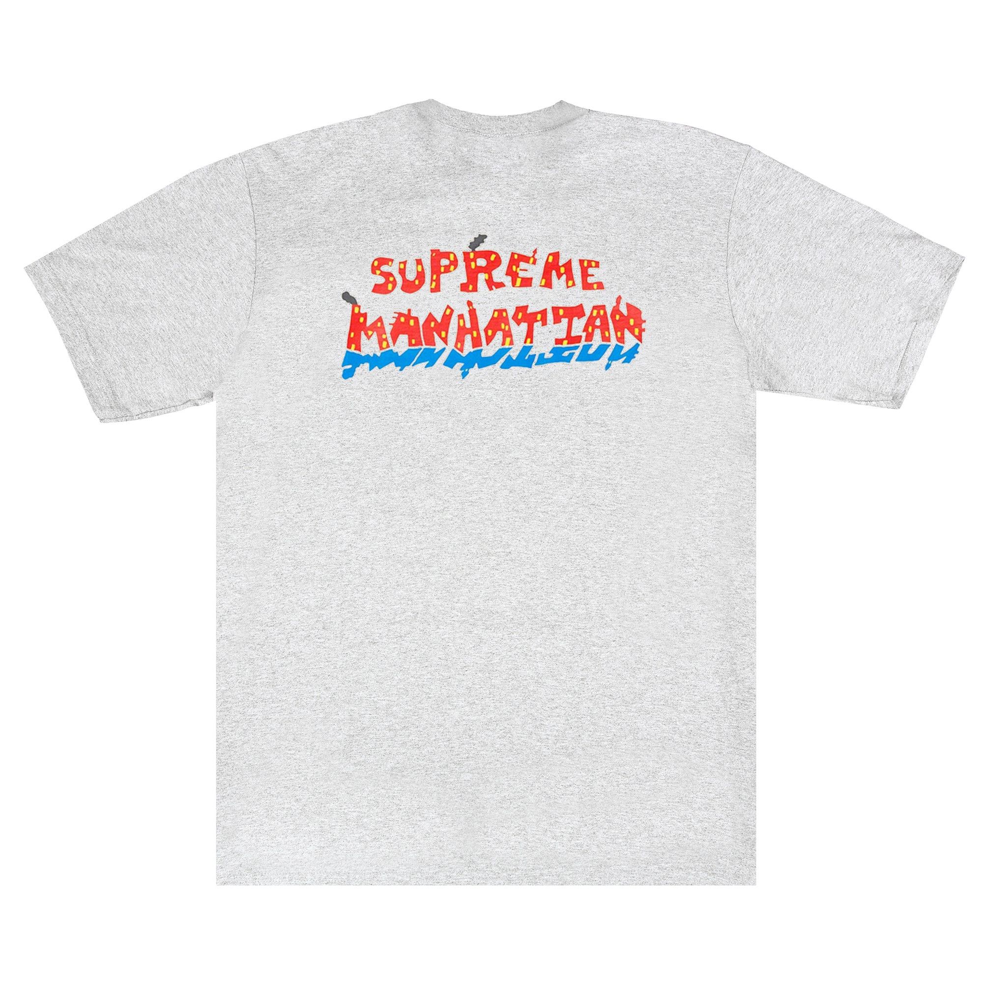 種類豊富な品揃え SS22T37 - Grey' 'Ash Tee Manhattan Supreme Buy ASH GOAT | GREY Tシャツ/カットソー(半袖/袖なし)
