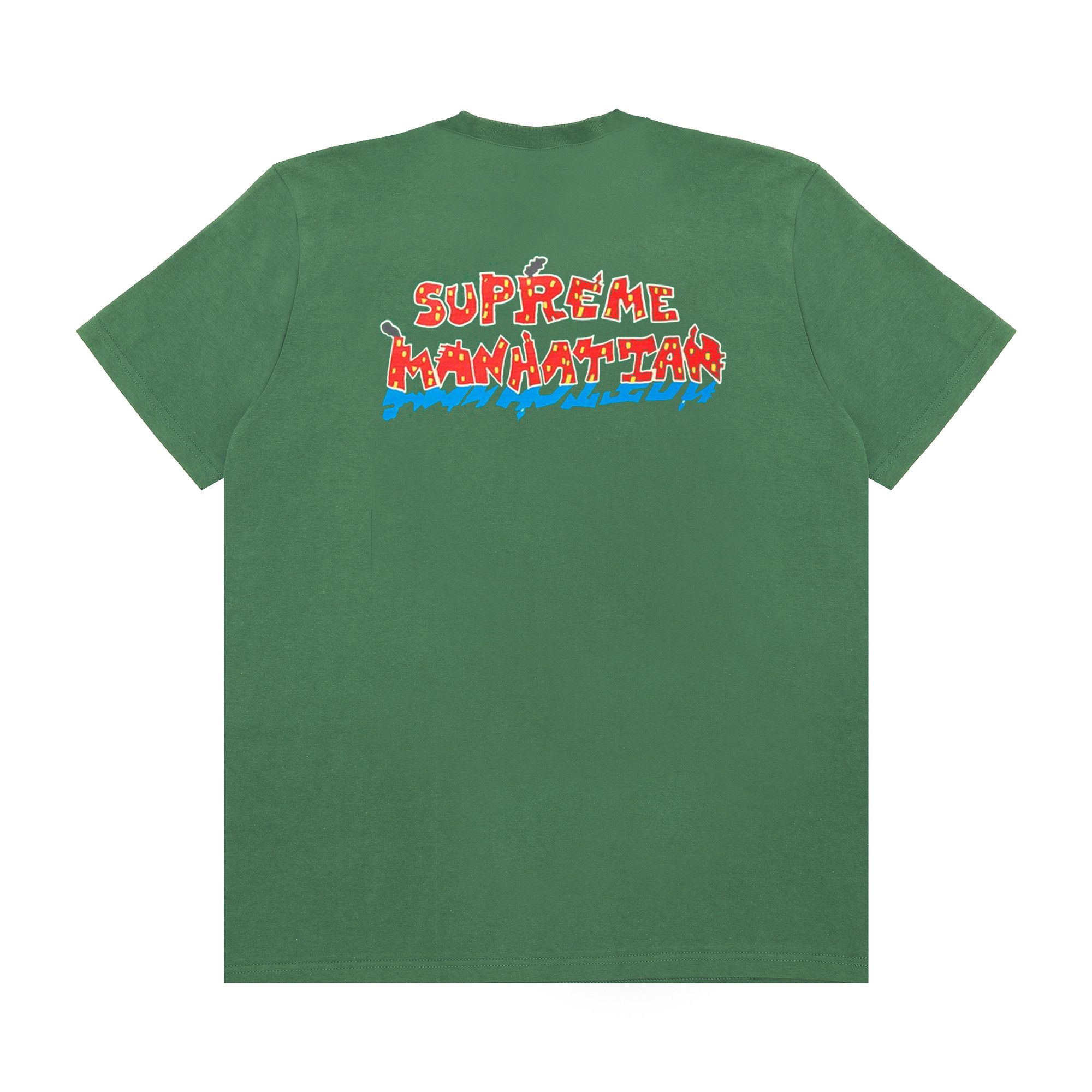 新作 Manhattan Supreme Buy Tee PINE LIGHT SS22T37 - Pine' 'Light トップス