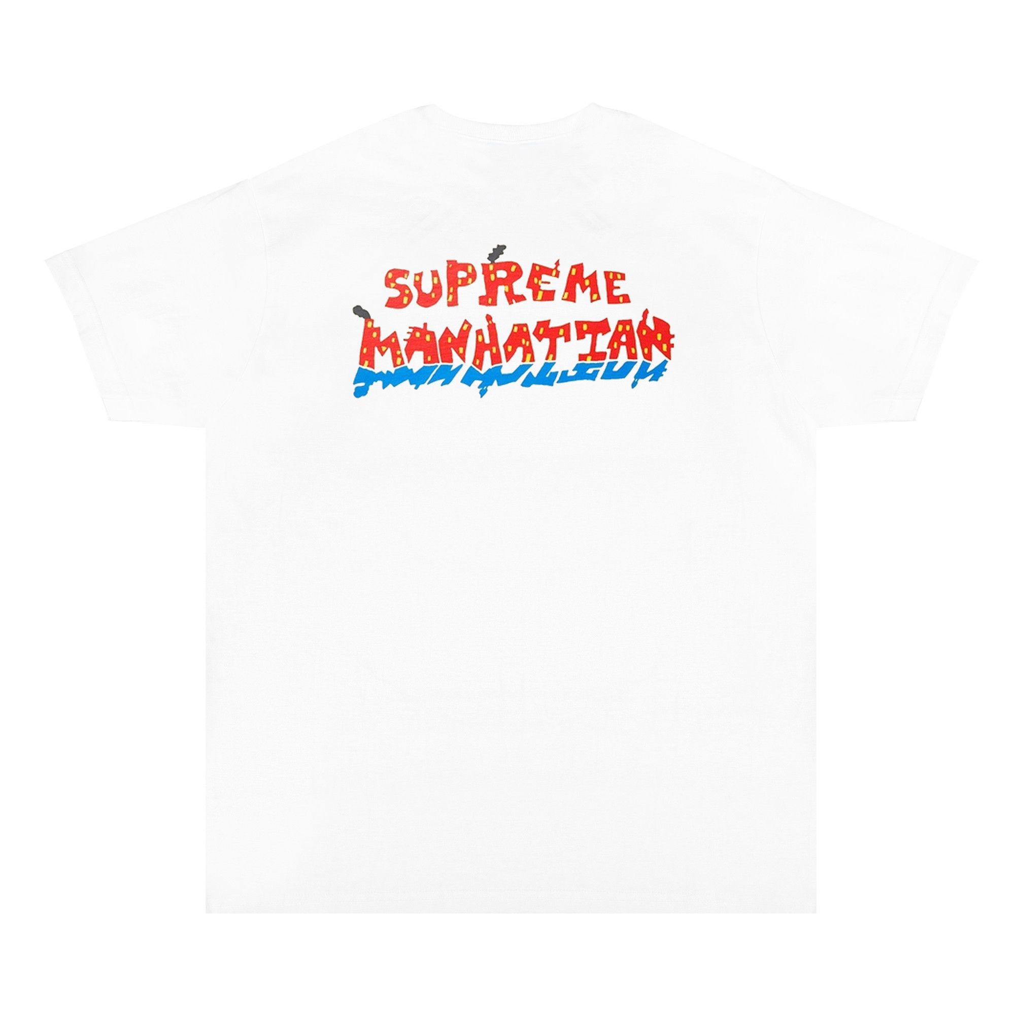美品　Supreme Manhattan Tee White M Buy Supreme Manhattan Tee 'White' - SS22T37 WHITE | GOAT