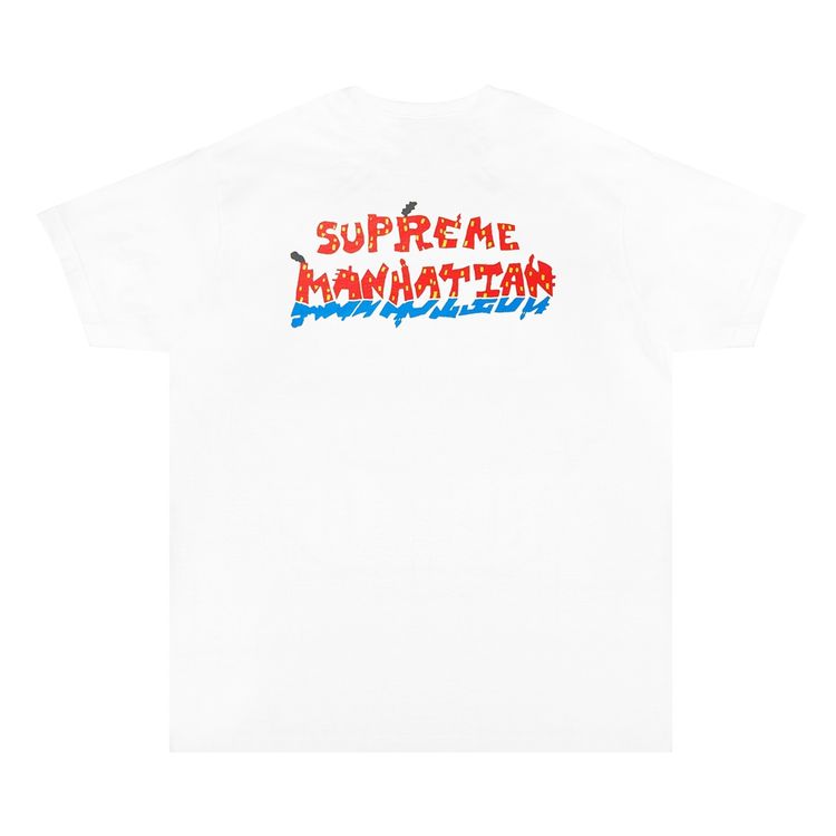 Supreme Manhattan Tee White
