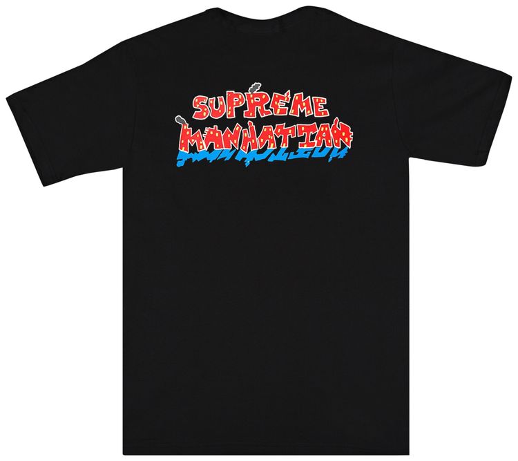 Supreme Manhattan Tee Black