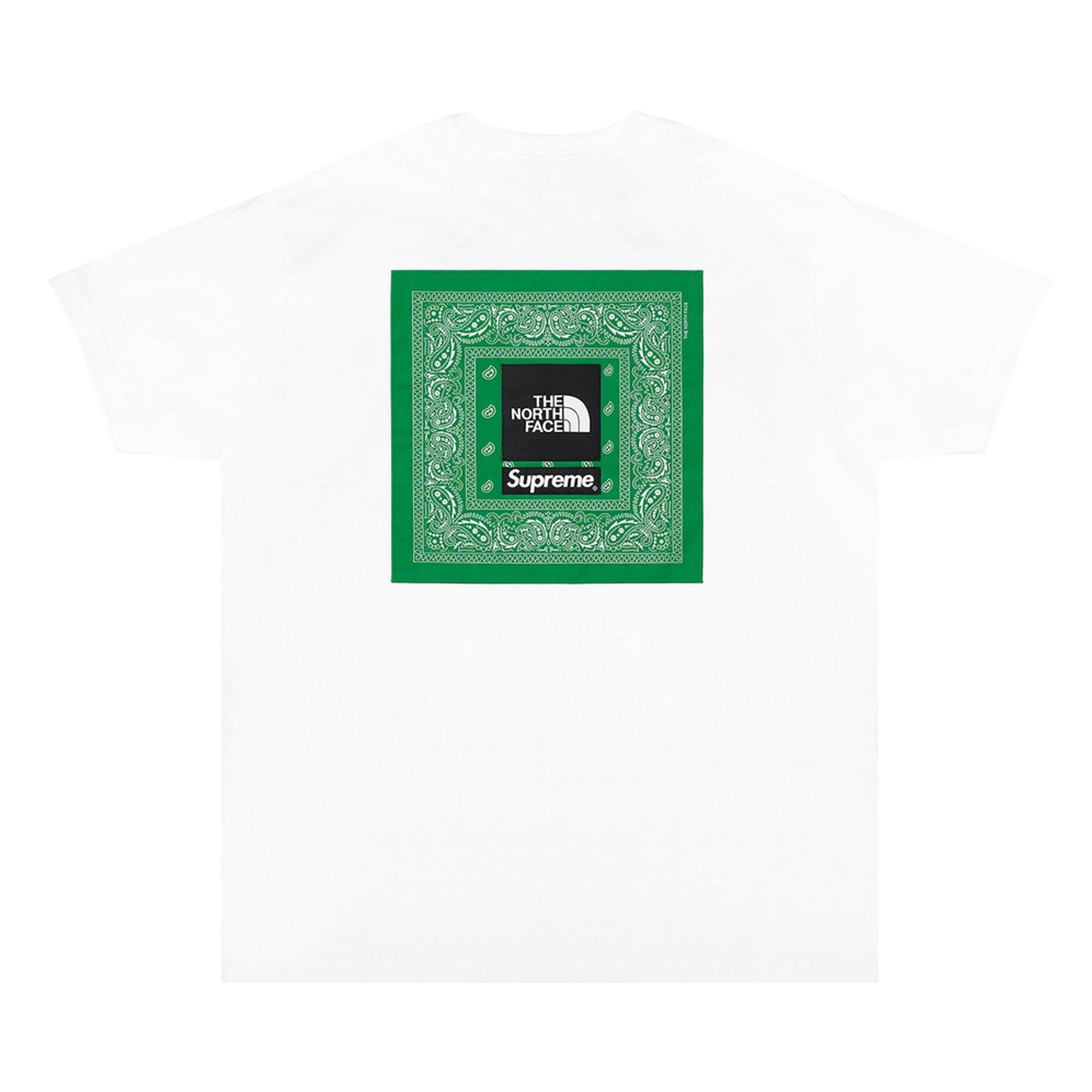 Buy Supreme x The North Face Bandana Tee White SS22KN4 WHITE GOAT CA