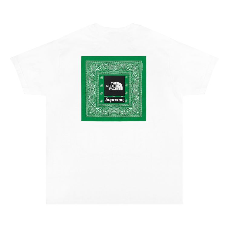 Supreme x The North Face Bandana Tee White